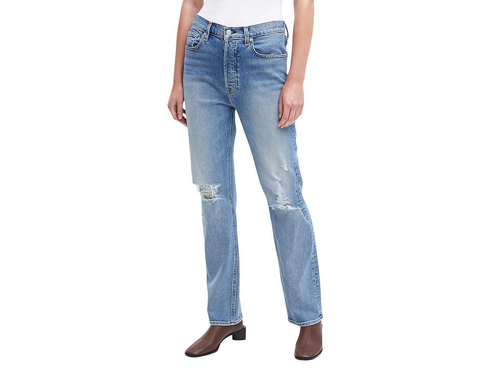 7 For All Mankind Easy Straight Destroy in Ventura/Destroy (Ventura/Destroy) Women's Jeans product image