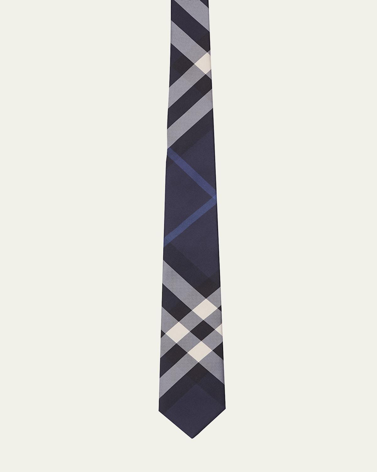 burberry Manston Exploded Check Silk Tie Product Image