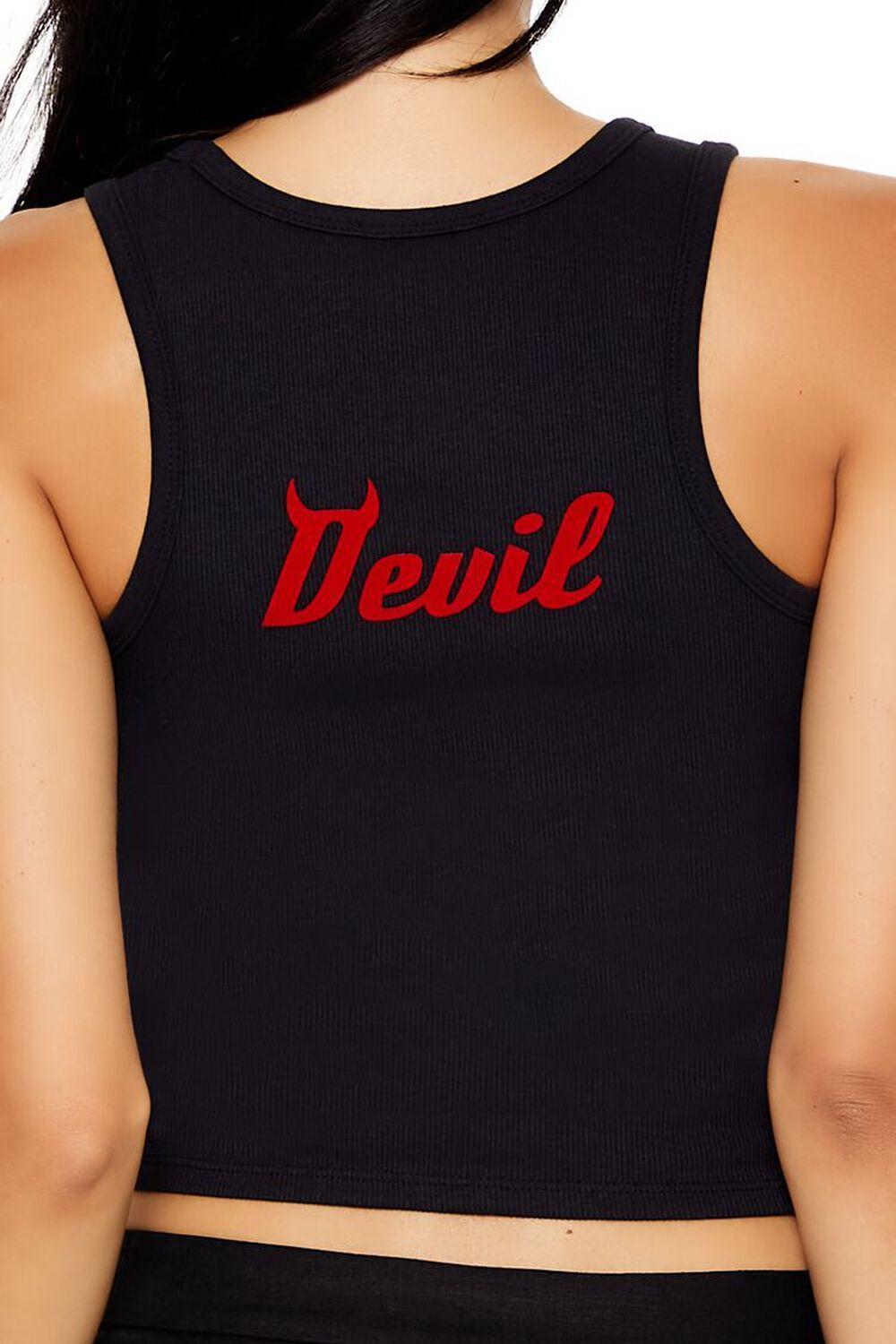 Angel Devil Cropped Tank Top | Forever 21 Product Image