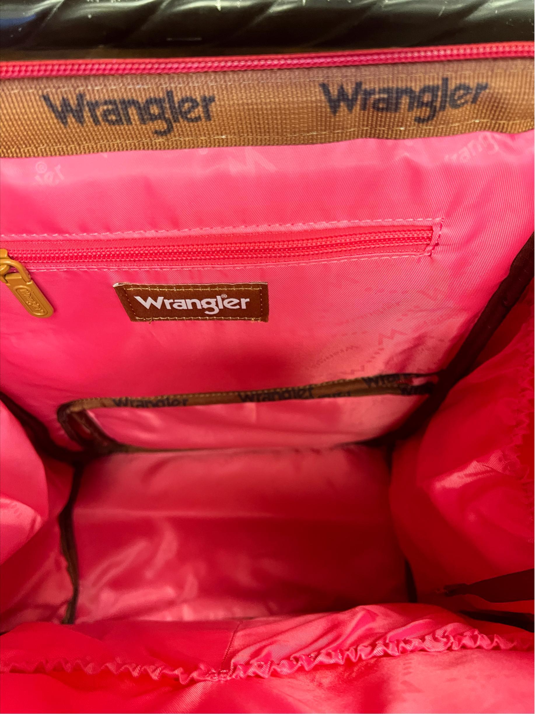 The Original Wrangler Diaper Bag -Red Aztec Product Image