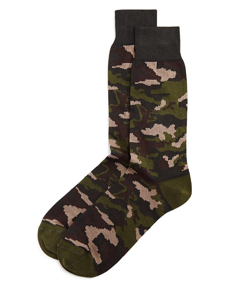 The Mens Store at Bloomingdales Camo Socks - 100% Exclusive Product Image