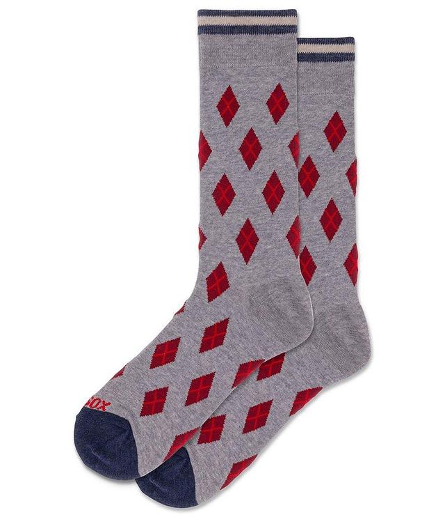 Hot Sox Argyle Crew Socks Product Image