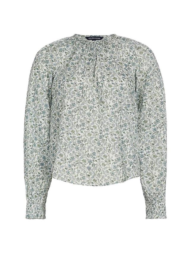 Layana Floral Long-Sleeve Top Product Image