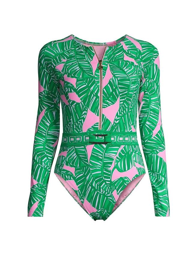 Womens Toretta Rashguard One-Piece Swimsuit Product Image