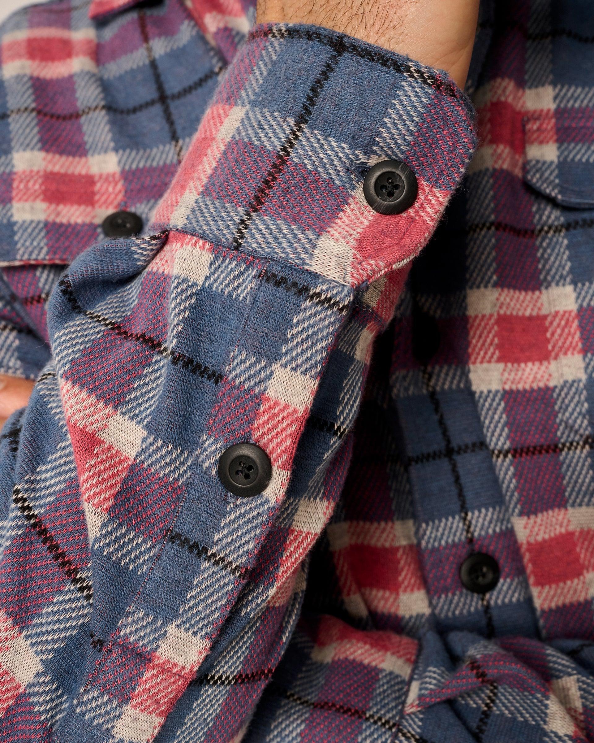 Kaden Stretch Flannel Lodge Shirt Male Product Image