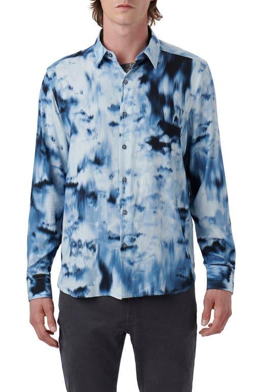 Mens Julian Abstract Button-Front Shirt Product Image