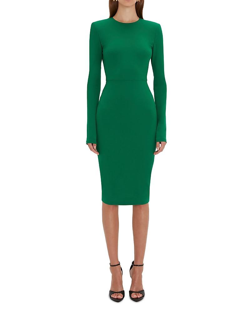 Womens Wool-Blend Body-Con Dress product image