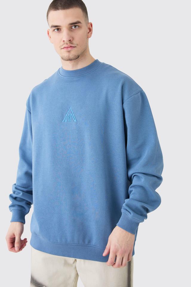 Tall Man Oversized Extended Neck Sweatshirt | boohooMAN USA Product Image