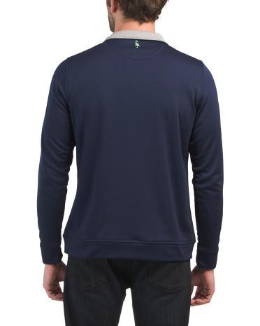 Performance Quarter Zip Pullover for Men | Polyester Product Image