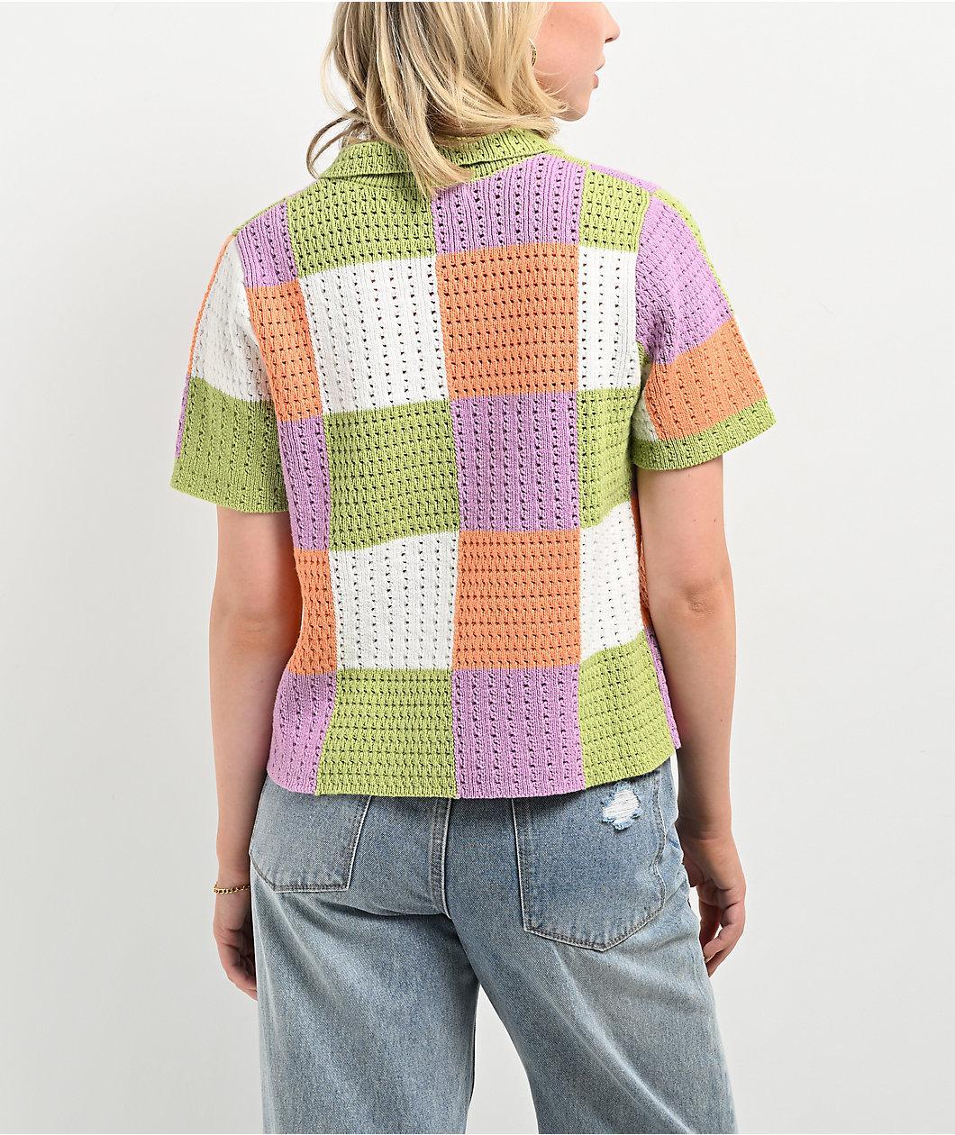 Vans Morrison Checker Sweater Top Product Image