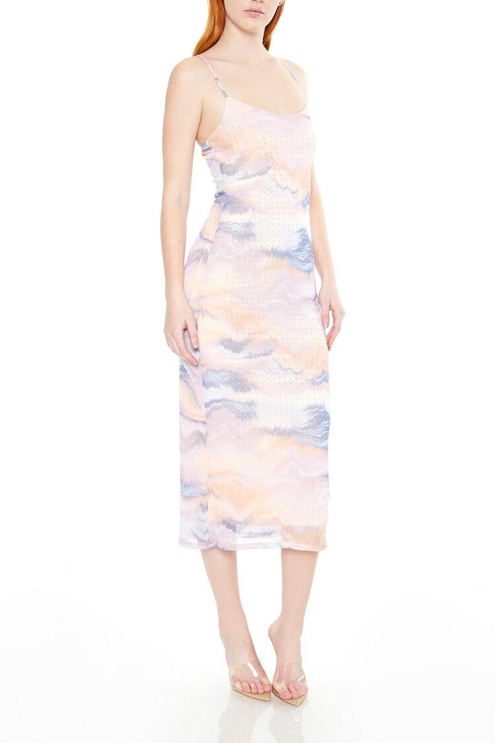 Watercolor Print Cami Midi Dress | Forever 21 Product Image