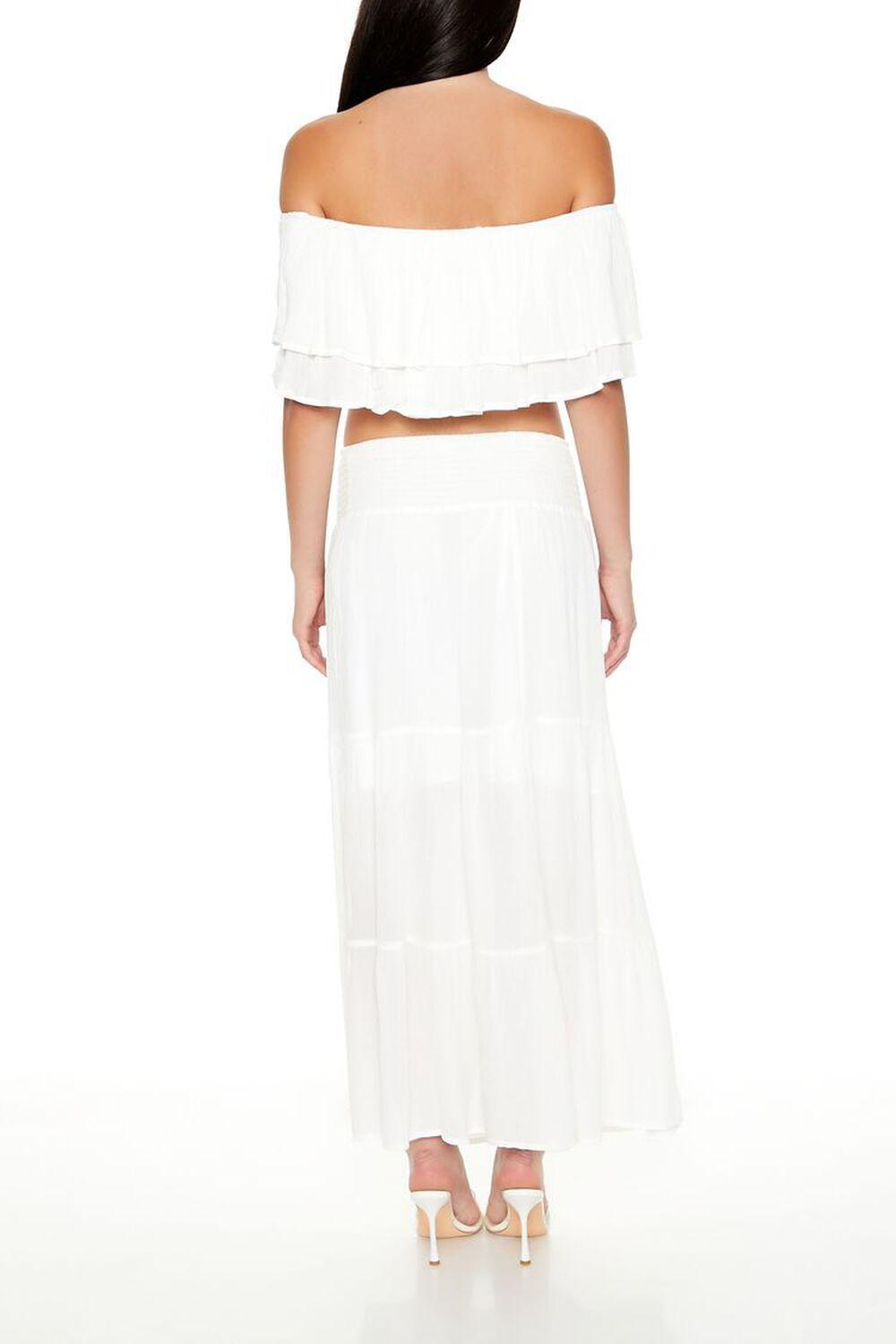 Flounce Crop Top & Maxi Skirt Set | Forever 21 Product Image