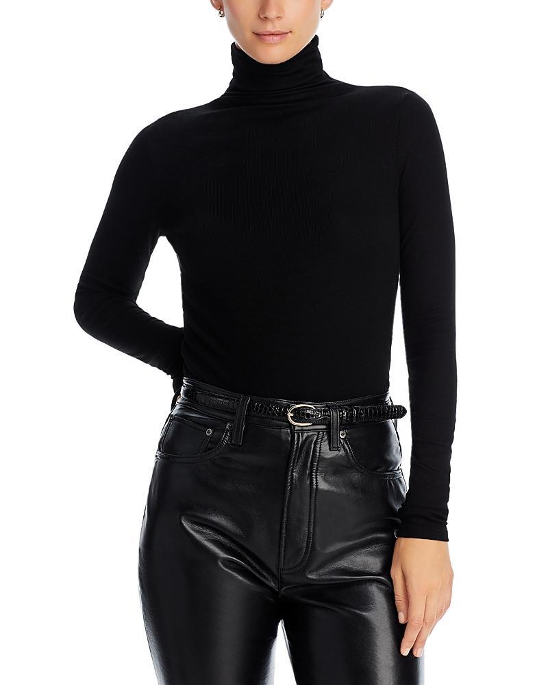 Ag The Chels Long Sleeve Ribbed Turtleneck Product Image