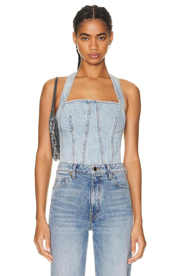 GRLFRND Tianna Halter Bustier Size L, S, XL, XS, XXS. Product Image