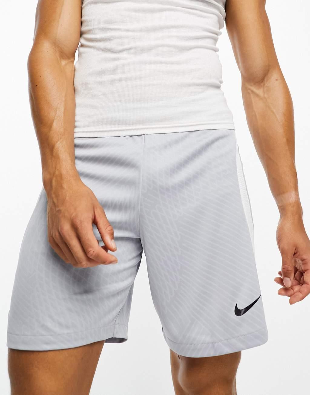 Nike Running Dri-FIT Train 5inch shorts in gray Product Image