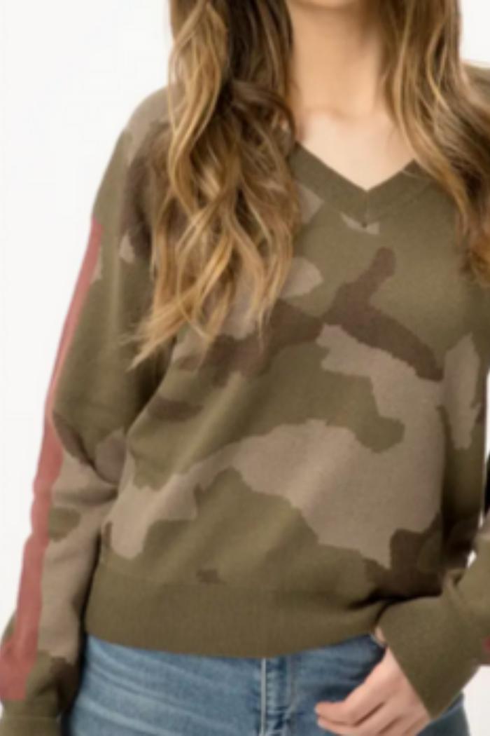 Camo Sweater Product Image