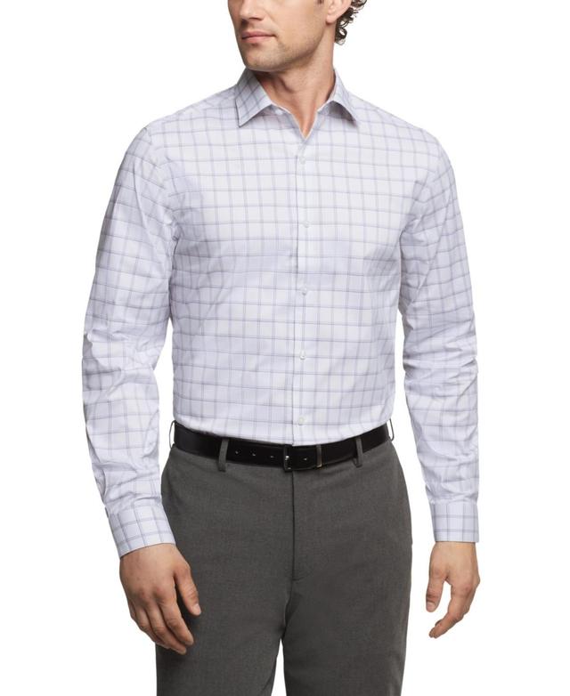 Van Heusen Mens Regular Fit Ultra Flex Collar Dress Shirt Product Image