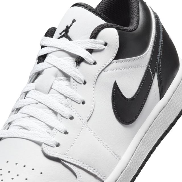 Jordan Mens Jordan AJ 1 Low - Mens Shoes Black/White Product Image