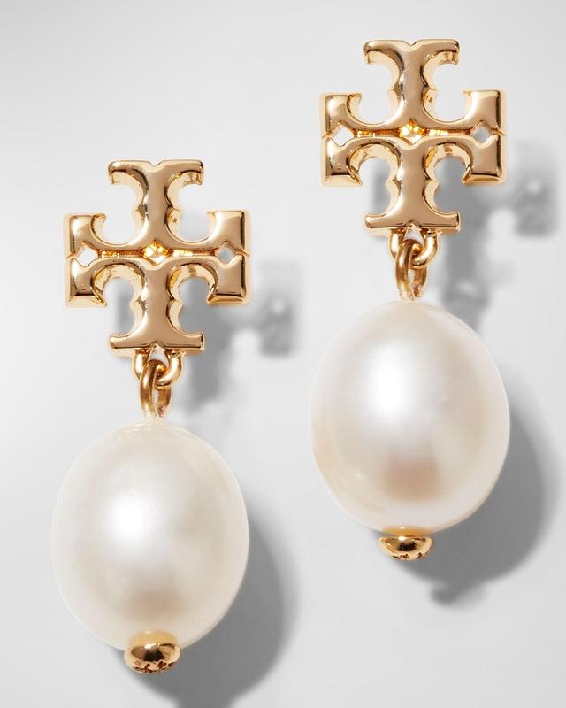 Tory Burch Kira Genuine Pearl Drop Earrings Product Image