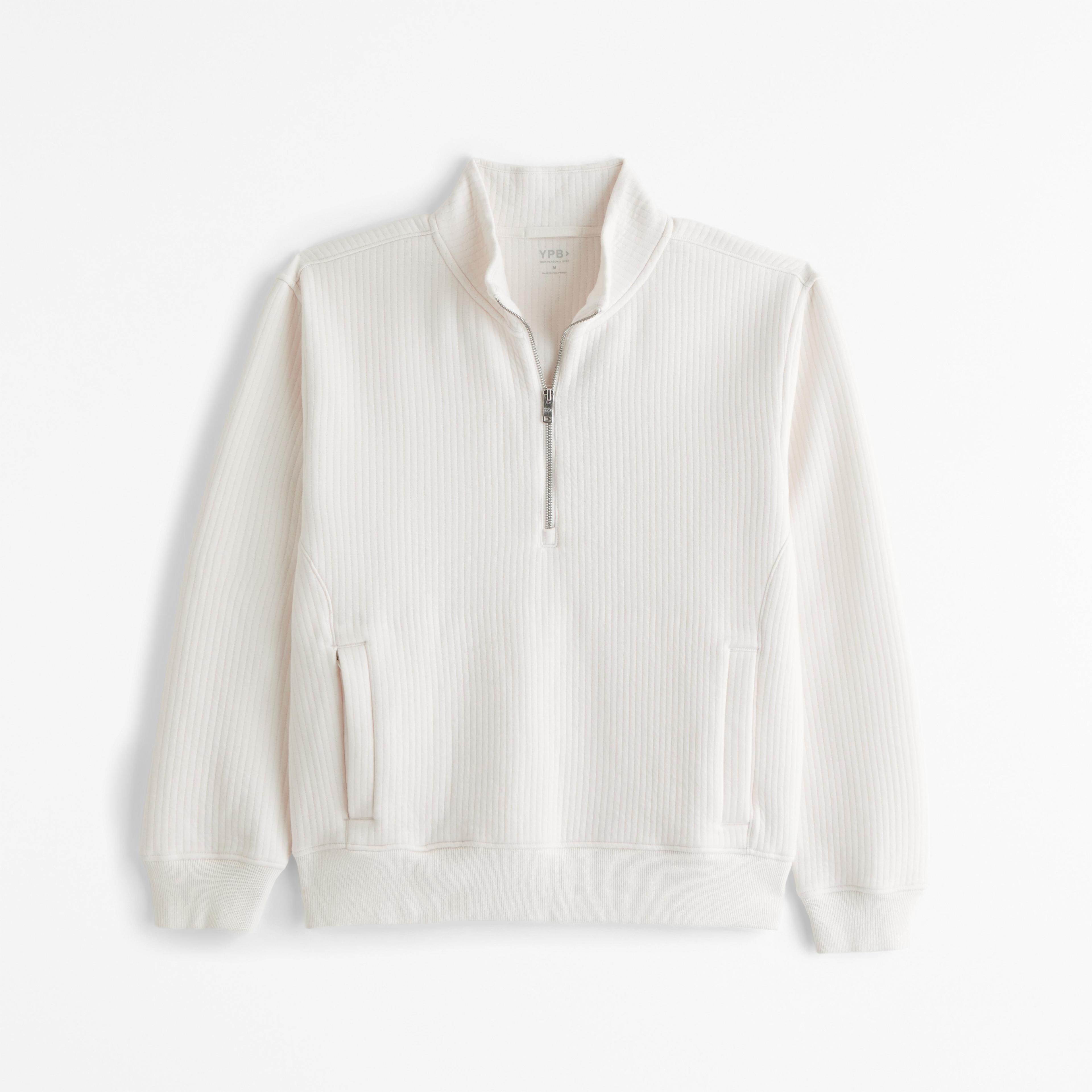 YPB Textured Ribbed Half-Zip Product Image