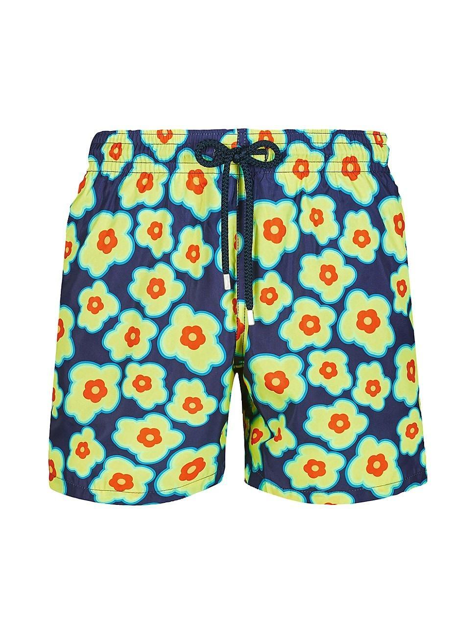 Mens 1981 Flow Drawstring Swim Trunks Product Image