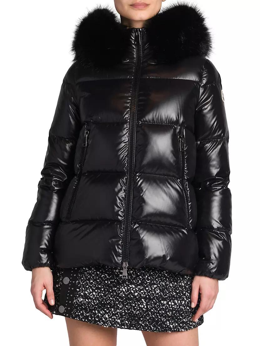 Laiche Down Faux Fur-Trim Parka Product Image