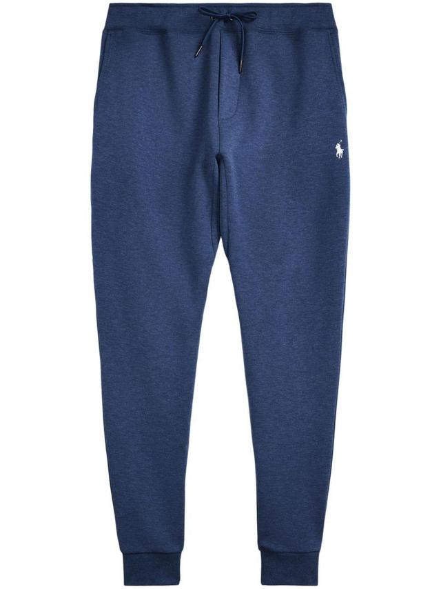 Polo Pony Skinny Track Pants In Blue Product Image