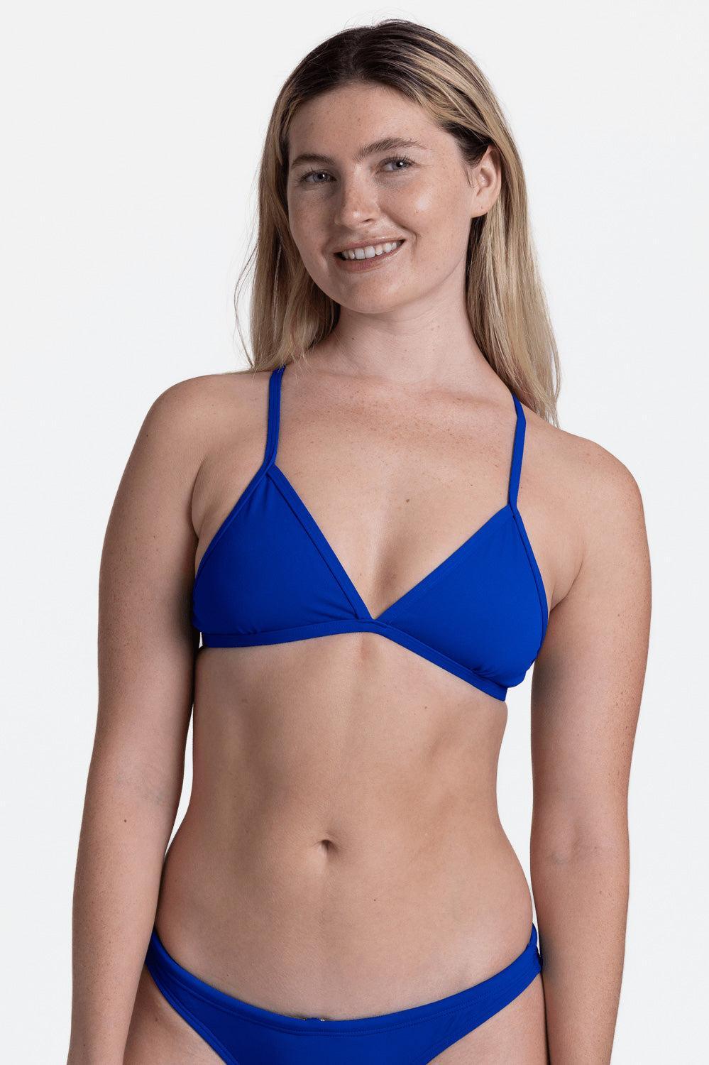 Triangle Bikini Top - Blueberry Female Product Image