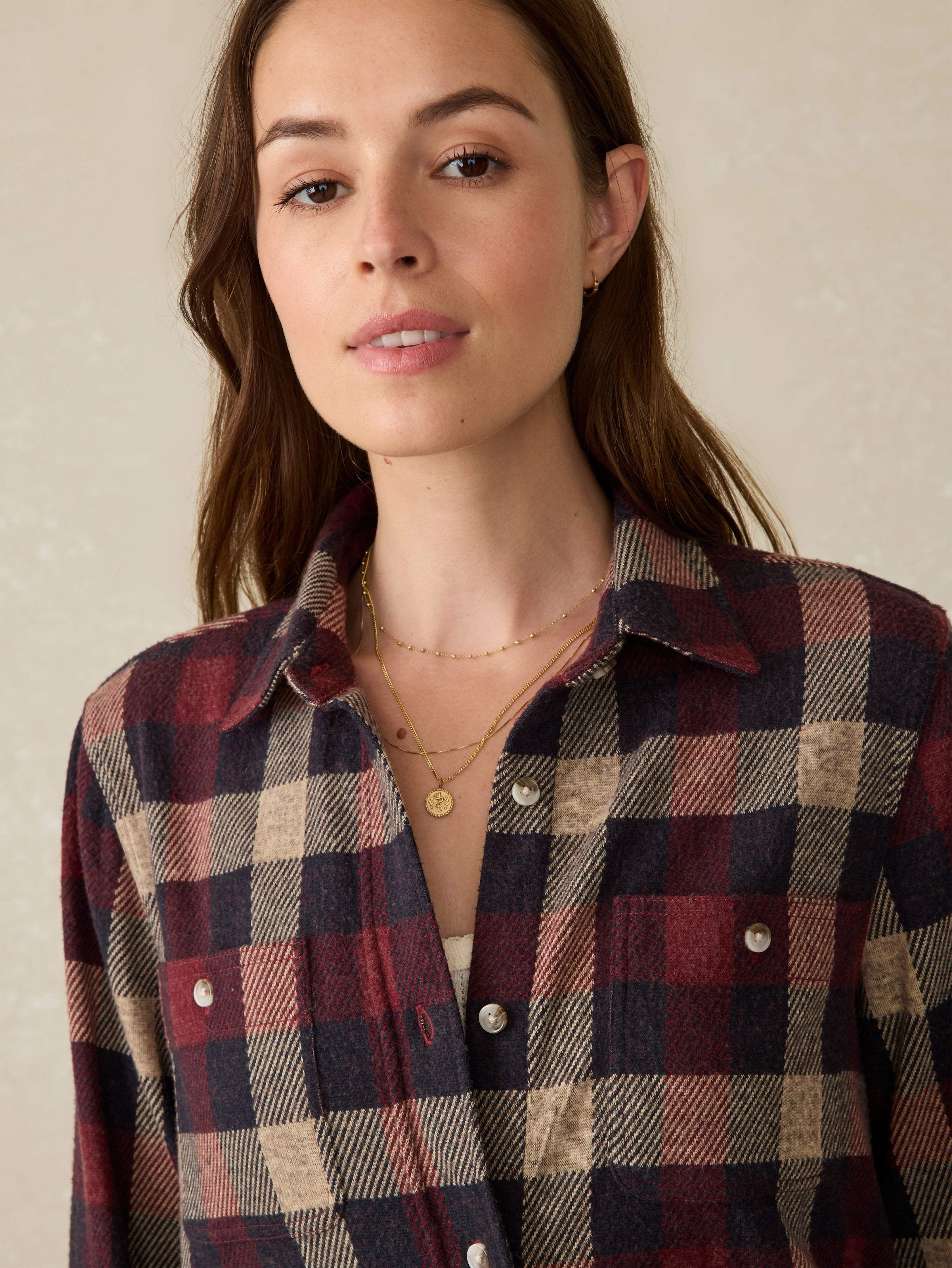 Legend™ Sweater Shirt - Burchfield Plaid Female Product Image