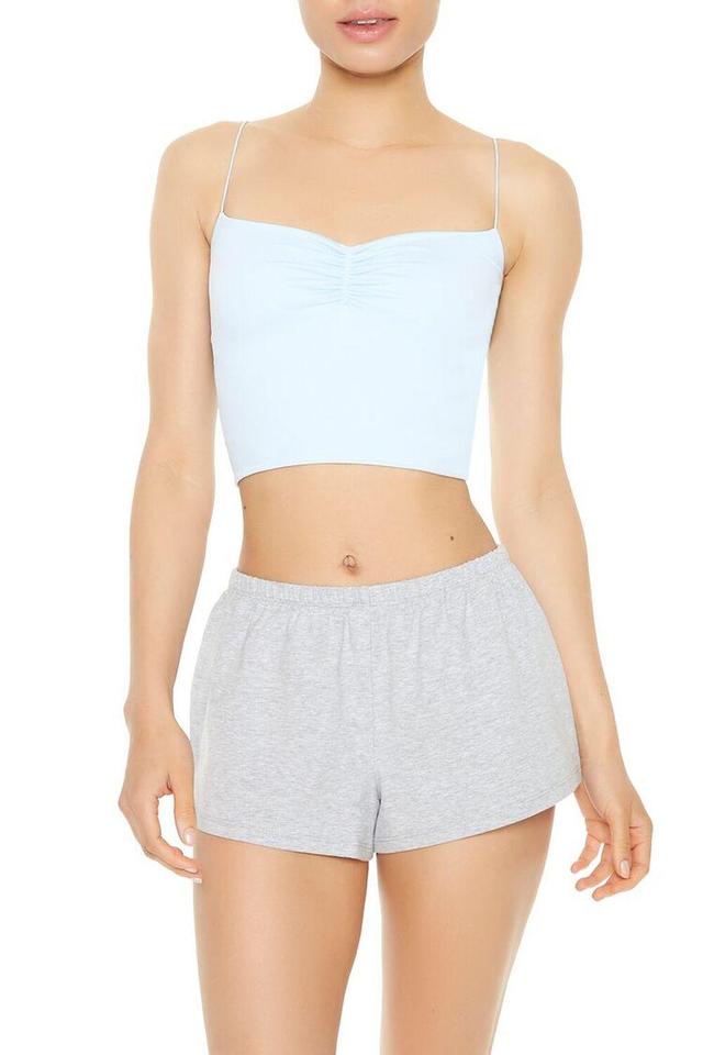 Seamless Ruched Sweetheart Cami | Forever 21 Product Image