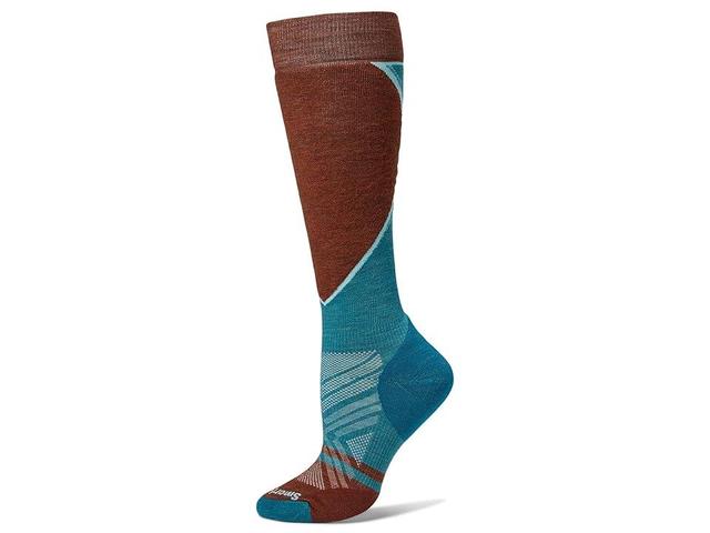 Smartwool Ski Targeted Cushion Over-the-Calf Socks (Charcoal) Women's No Show Socks Shoes Product Image