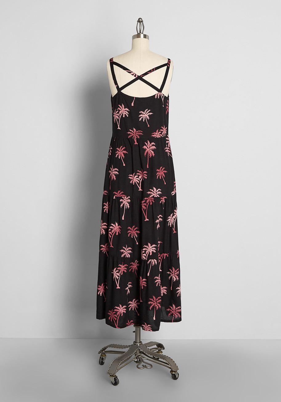 Keep Palm and Carry On Maxi Dress Product Image