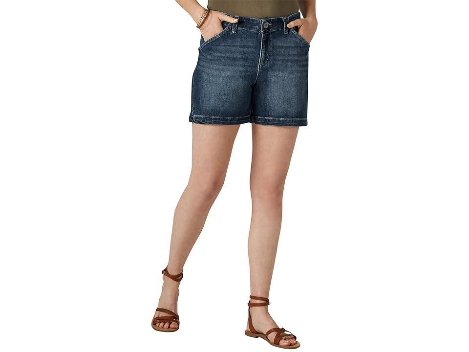 Lee Regular Fit 5'' Chino Shorts (Expedition) Women's Shorts Product Image