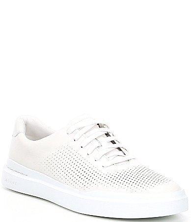 Cole Haan Mens GrandPro Rally Laser Cut Perforated Sneakers Product Image