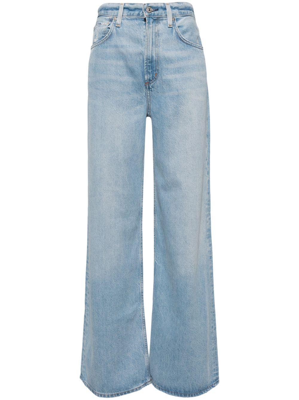 CITIZENS OF HUMANITY Paloma Wide-leg Jeans In Blue Product Image