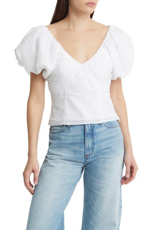 FRAME Puff Sleeve Top Product Image