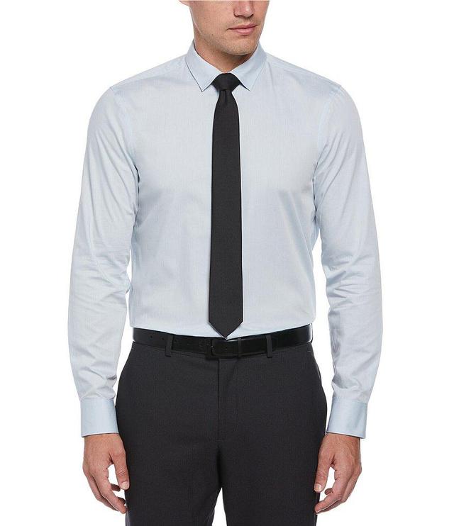 Perry Ellis Non-Iron Twill Long Sleeve Woven Shirt Product Image