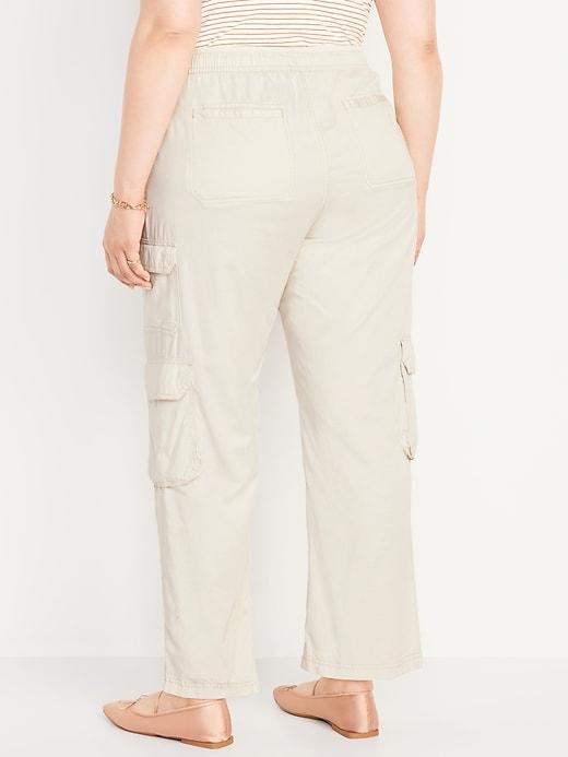 Mid-Rise Cargo Pants Product Image