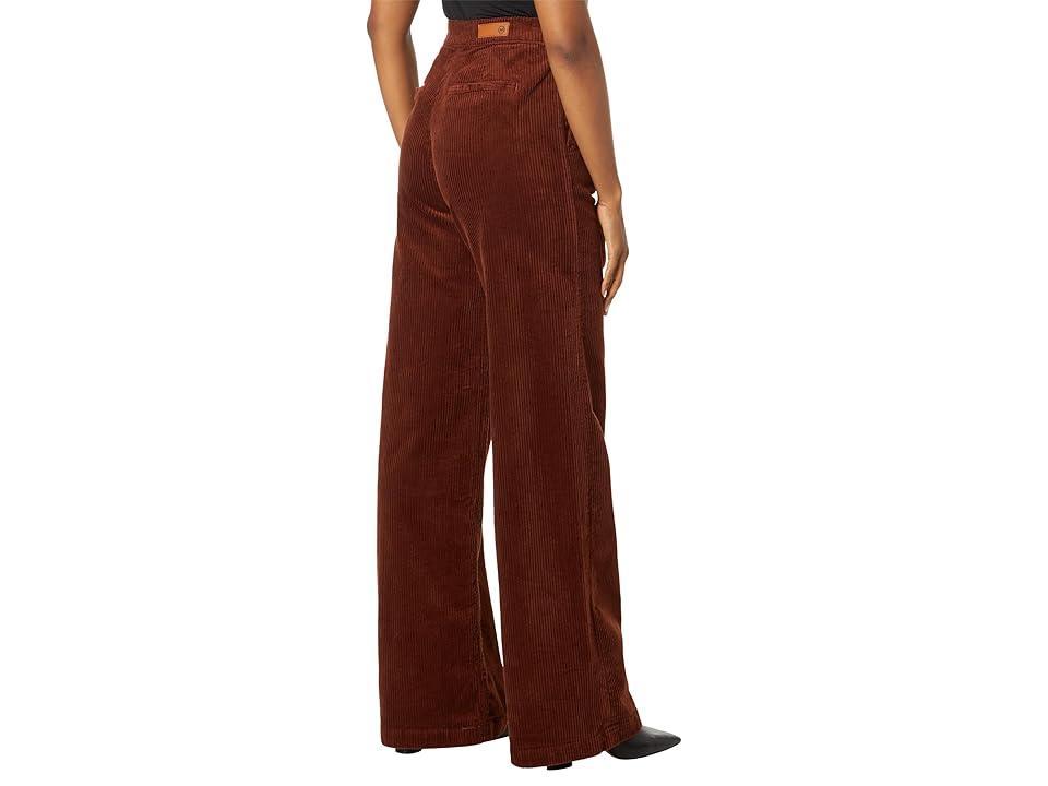 AG Jeans Tailored Deven High-Waisted Wide Leg (Spiced Maple) Women's Clothing Product Image