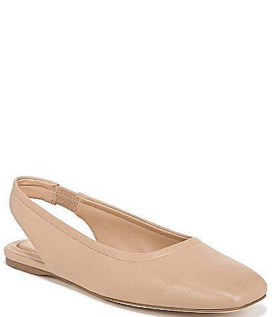 Sarto by Franco Sarto Flexa Antona Leather Ballet Slingback Flats Product Image