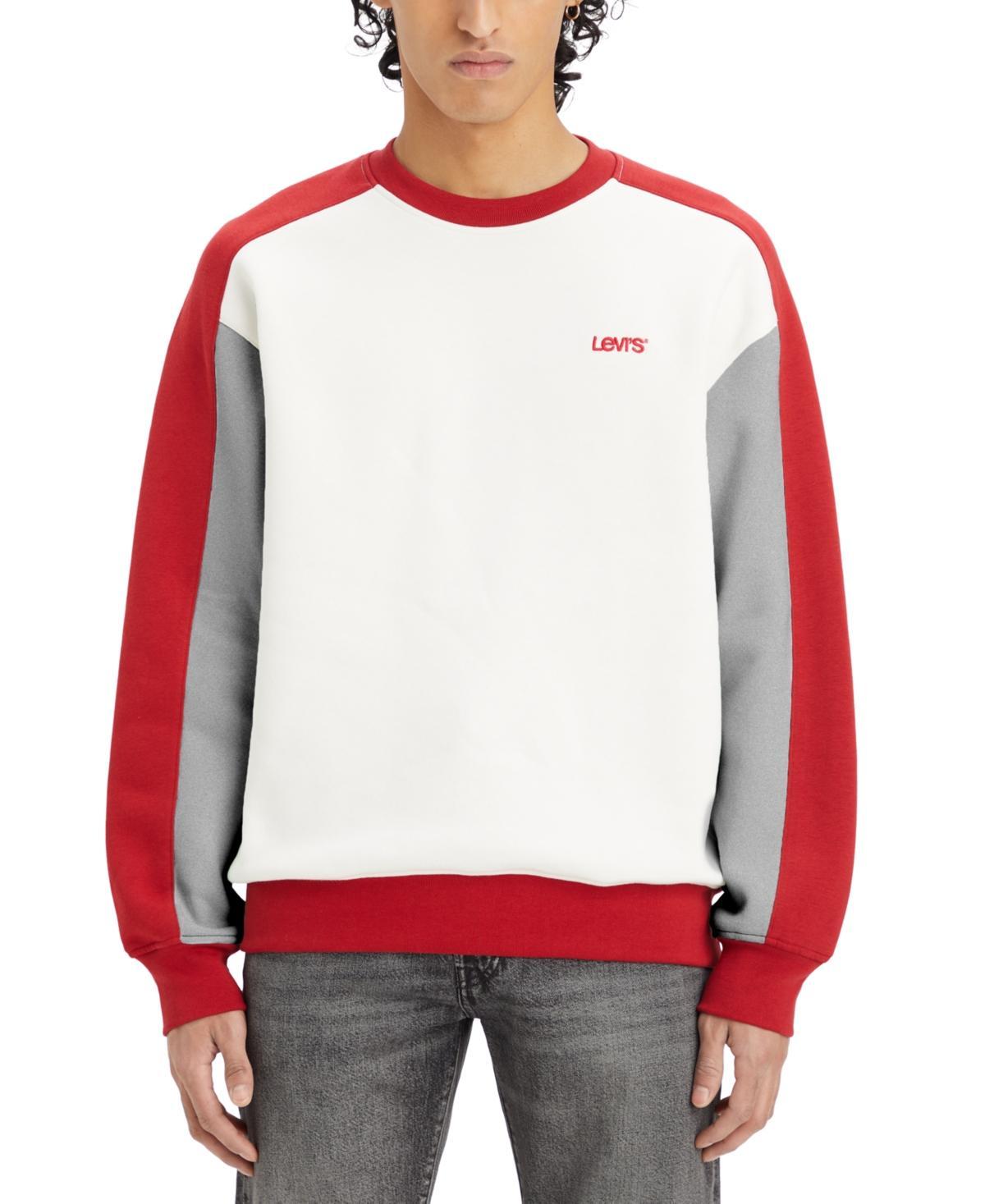 Levis Mens Relaxed-Fit Colorblocked Logo Sweatshirt, Created for Macys Product Image