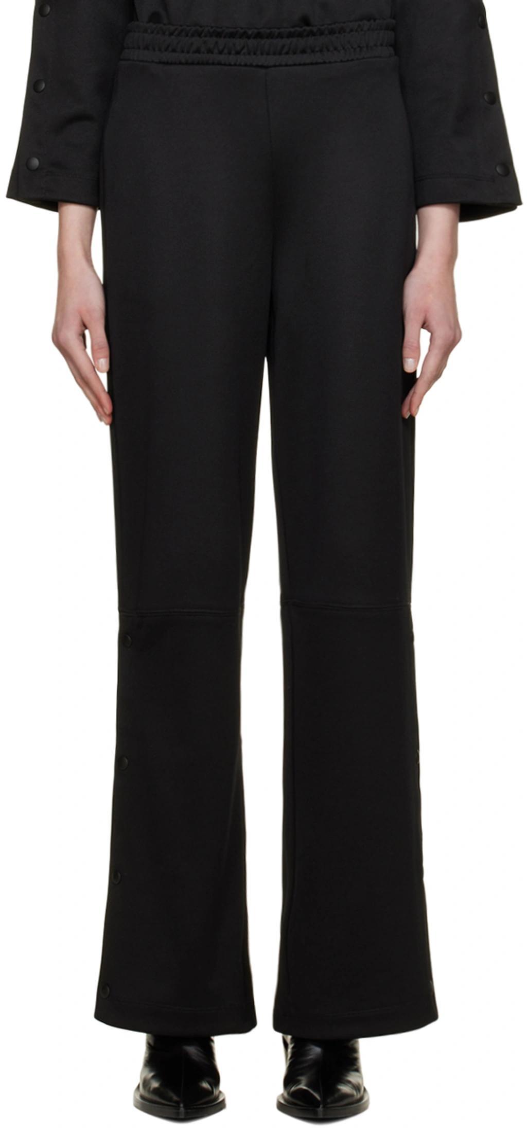 Black Umes Lounge Pants In 002 Black Product Image