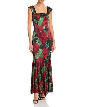 Womens Azra Floral Off-the-Shoulder Mermaid Gown Product Image