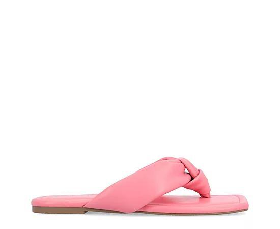 Journee Collection Womens Ares Puff Sandals Product Image