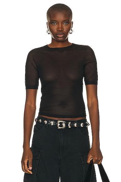 Womens Kemon Wool-Blend Sheer Top Product Image