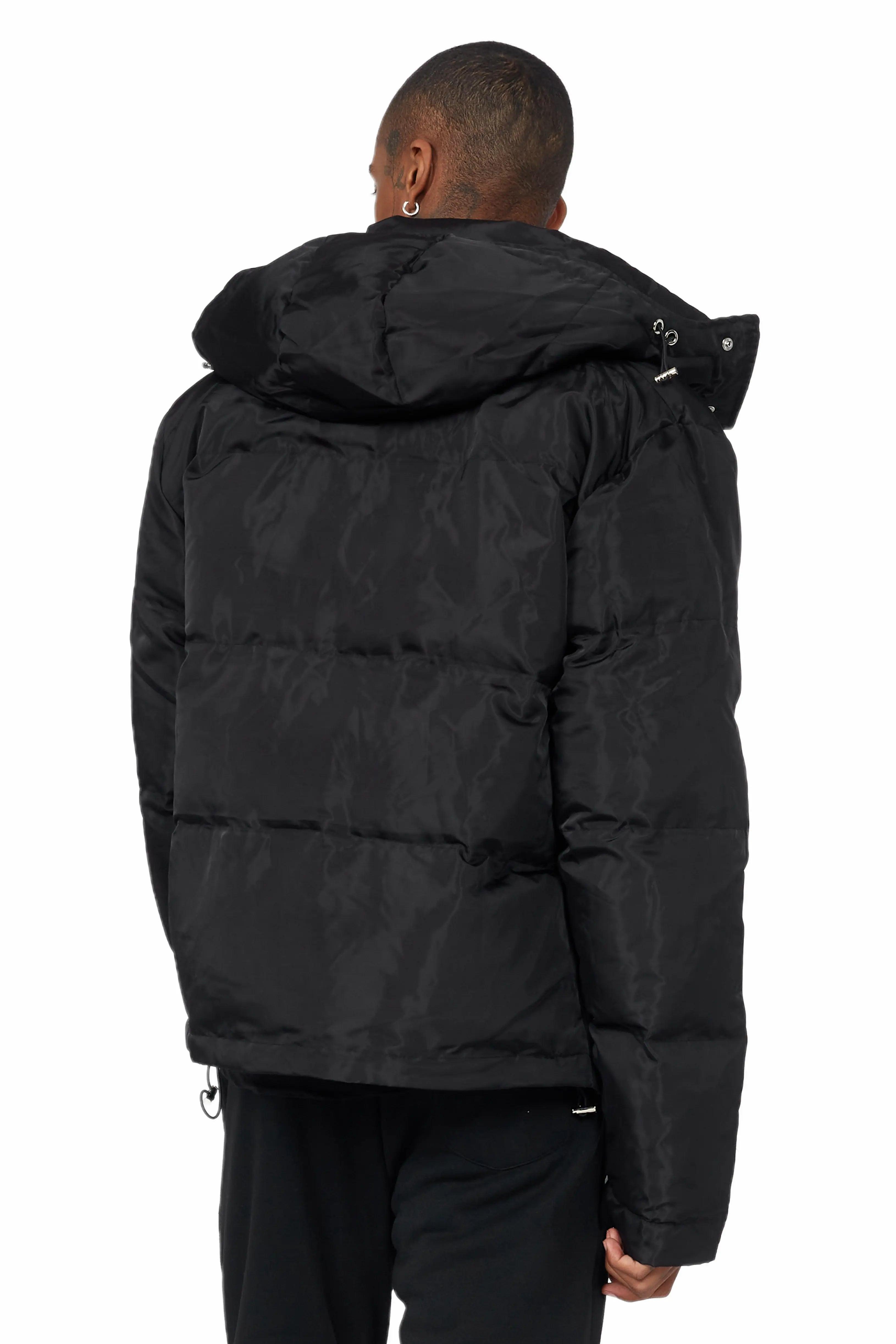 Brynn Black Puffer Jacket Male Product Image