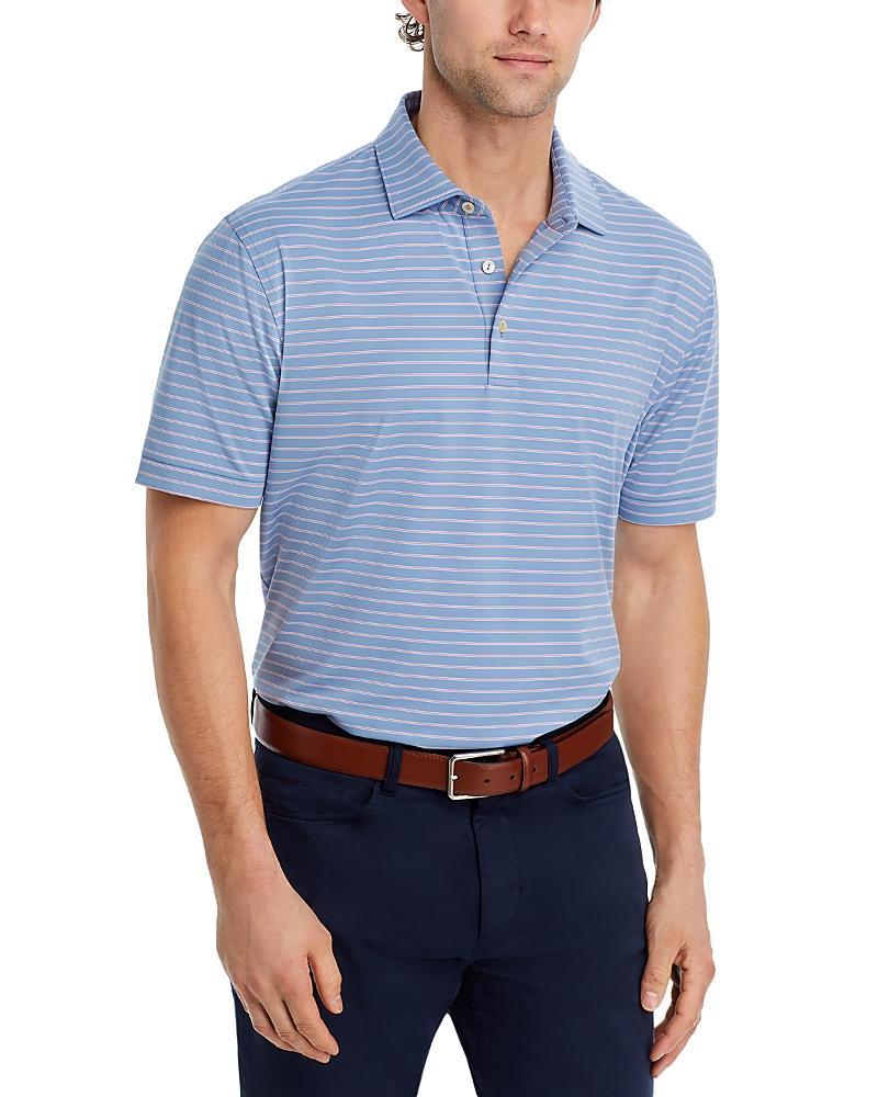 Peter Millar Drum Stripe Performance Jersey Polo Product Image