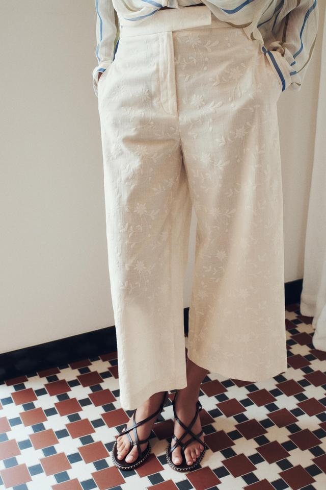 EMBROIDERED CULOTTES Product Image