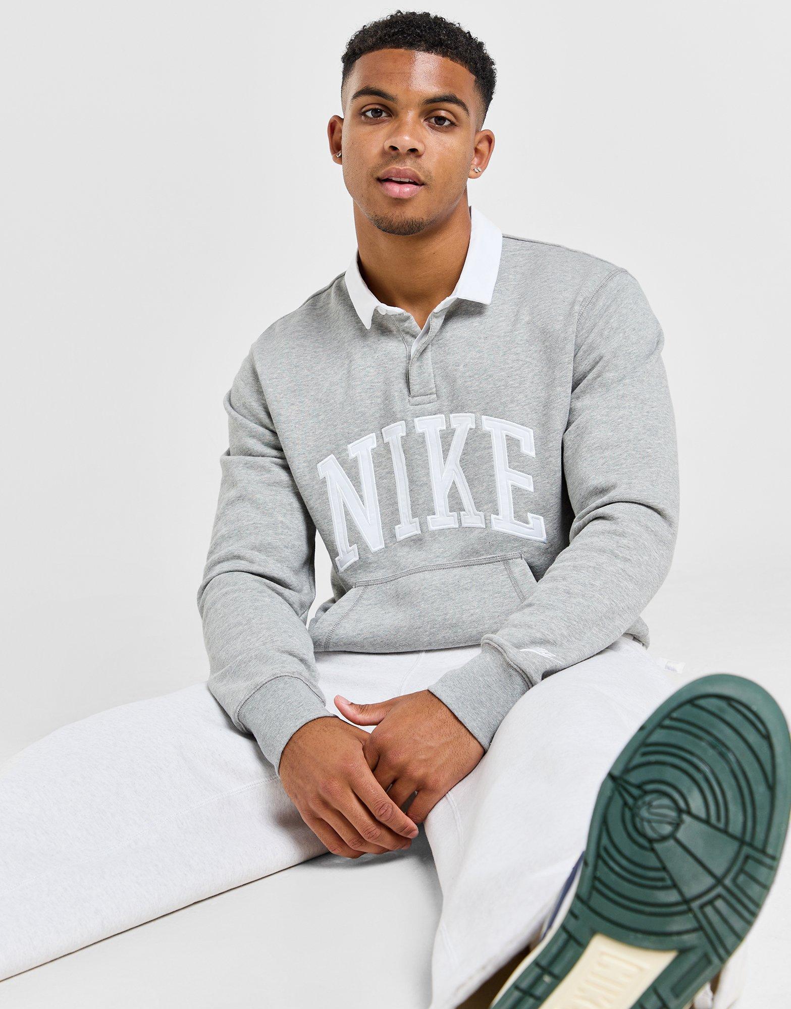 Nike Club Fleece Polo Sweatshirt Product Image