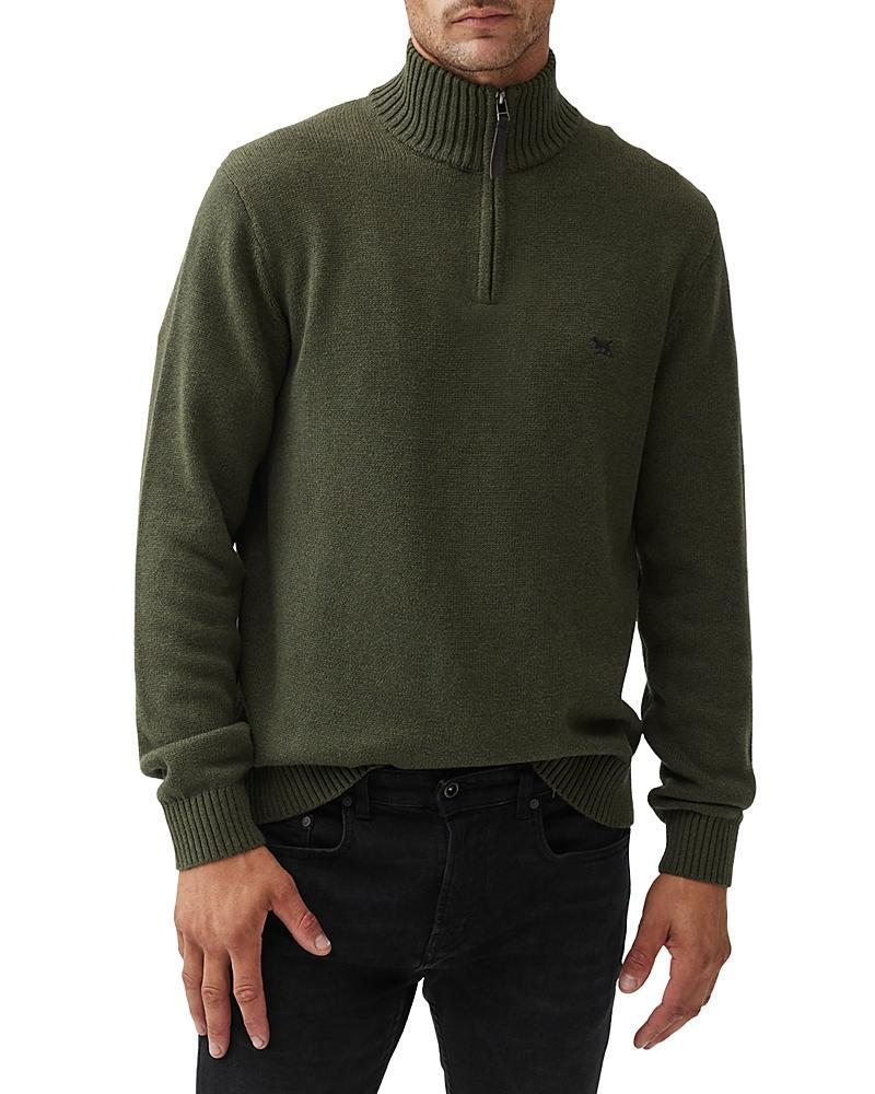 Mens Merrick Bay Half-Zip Cotton Sweater Product Image